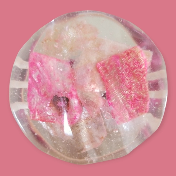 Vintage Made In Philippines Lucite Seashell Ring One Size - Picture 8 of 9